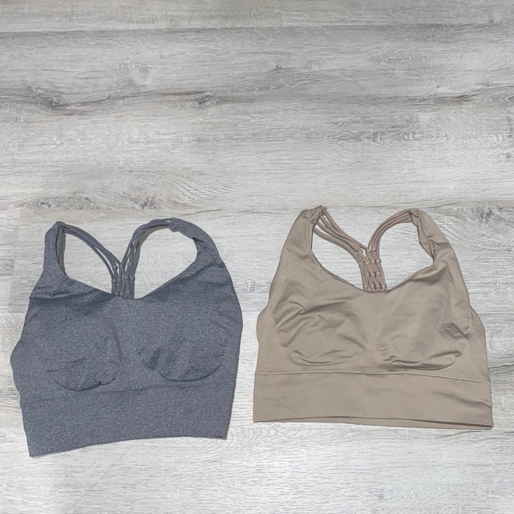 2 sport bra sets , both M